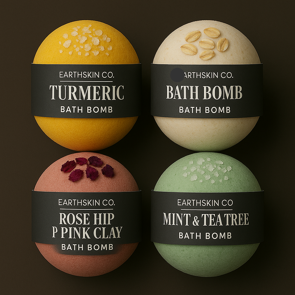 4 Pack Bath Bomb Bundle